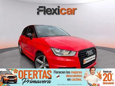 Usado Audi A1 95 CV (69 kW) 2017 Rojo Utilitario