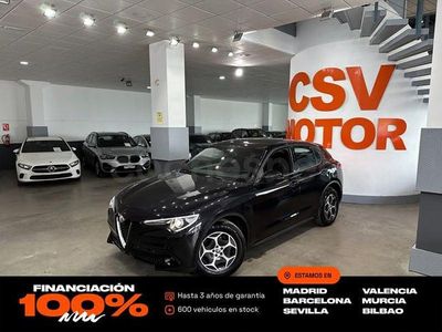 Usado Alfa Romeo Stelvio Super 160 CV (117 kW) 2022 Negro SUV