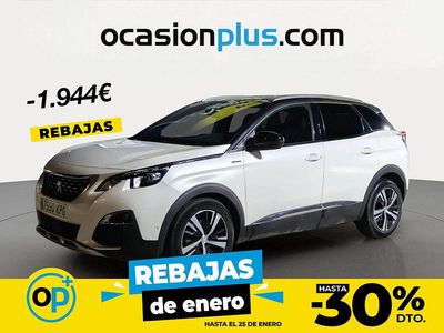 Blanco Usado 2018 Peugeot 3008 GT-line SUV | 14.900 € (Precio justo)