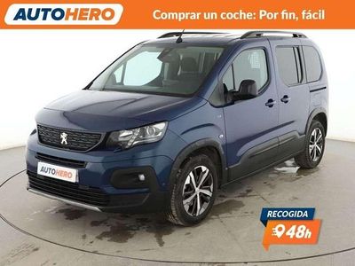 Usado Peugeot Rifter GTi 102 CV (75 kW) 2022 Azul Monovolumen