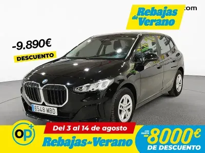 Usado BMW 218 Active Tourer 136 CV (100 kW) 2022 Negro Monovolumen
