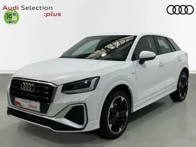Usado Audi Q2 S-Line 150 CV (110 kW) 2022 Blanco SUV