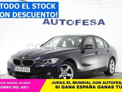 Usado BMW 320 184 CV (135 kW) 2014 Azul Berlina