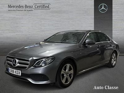 Usado Mercedes E300 245 CV (180 kW) 2017 Gris Berlina