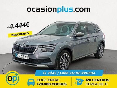 Gris / plata Usado 2022 Skoda Kamiq SUV | 19.190 € (Precio justo)