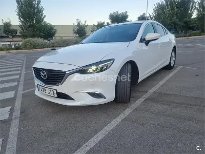 Usado Mazda 6 Style 150 CV (110 kW) 2016 Blanco Berlina