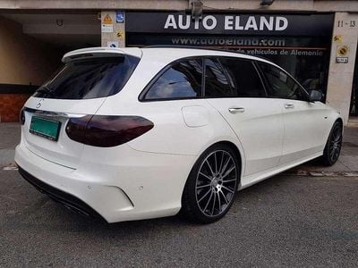 Usado Mercedes C43 AMG AMG 367 CV (269 kW) 2015 Blanco Familiar