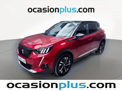 Usado Peugeot 2008 GT-line 131 CV (96 kW) 2020 Rojo SUV