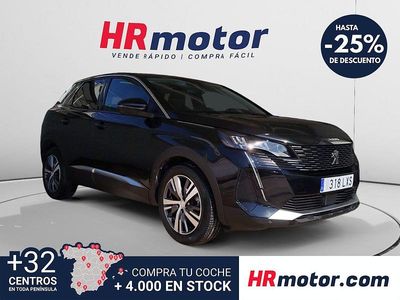 Usado Peugeot 3008 Allure 131 CV (96 kW) 2022 Negro SUV