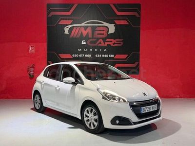 Usado Peugeot 208 Access 75 CV (55 kW) 2017 Blanco Utilitario