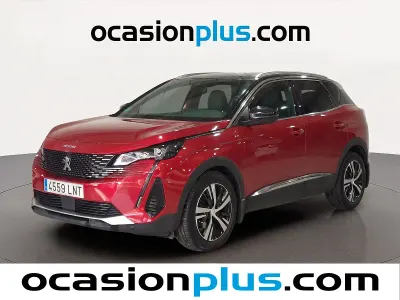 Usado Peugeot 3008 GT 130 CV (95 kW) 2021 Rojo SUV