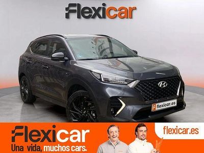 Usado Hyundai Tucson N Line 136 CV (100 kW) 2019 Gris SUV
