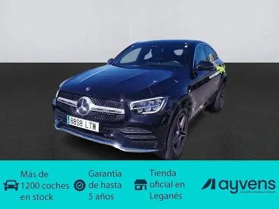 Usado Mercedes GLC300e 320 CV (235 kW) 2021 Negro SUV
