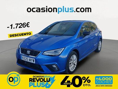 Usado Seat Ibiza FR 115 CV (84 kW) 2025 Azul Utilitario
