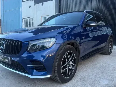 Usado Mercedes GLC43 AMG 367 CV (269 kW) 2017 Azul SUV