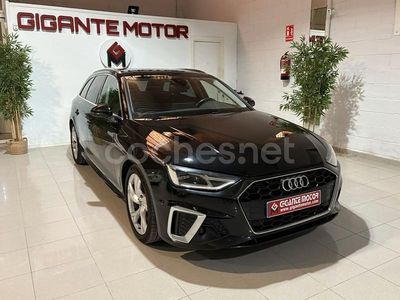 Usado Audi A4 S-Line 136 CV (100 kW) 2021 Negro Familiar