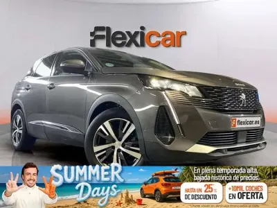 Usado Peugeot 3008 Allure 131 CV (96 kW) 2021 Gris SUV