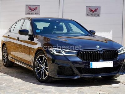 Usado BMW 530e Comfort Edition 292 CV (214 kW) 2022 Negro Berlina