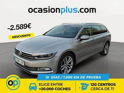 Usado VW Passat Sportline 180 CV (132 kW) 2016 Gris Familiar