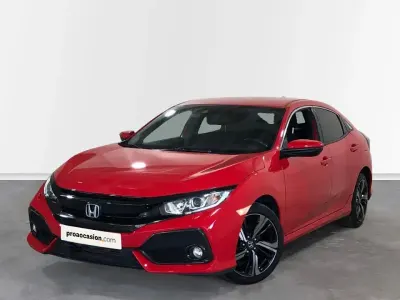 Usado Honda Civic Elegance 129 CV (94 kW) 2018 Rojo Berlina