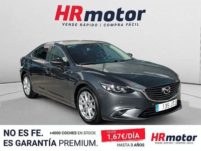 Usado Mazda 6 Style 150 CV (110 kW) 2016 Gris / plata Berlina