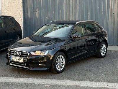 Usado Audi A3 Ambition 105 CV (77 kW) 2013 Negro Berlina