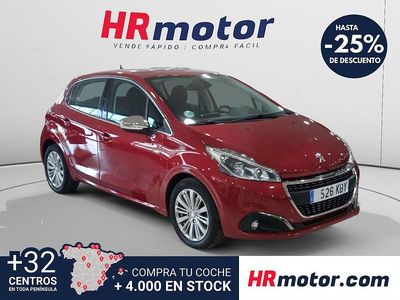 Usado Peugeot 208 Allure 110 CV (80 kW) 2017 Rojo Utilitario