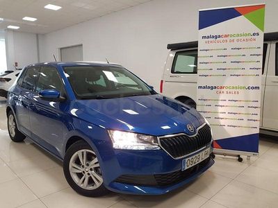 Azul Usado 2021 Skoda Fabia Ambition Berlina | 11.895 € (Precio justo)