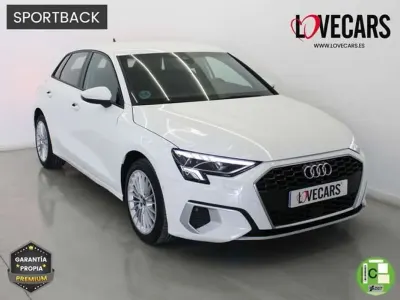 Usado Audi A3 Sportback Advanced 116 CV (85 kW) 2022 Blanco Utilitario