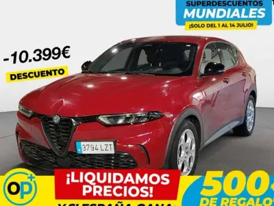 Usado Alfa Romeo Tonale Sprint 130 CV (95 kW) 2022 Rojo SUV