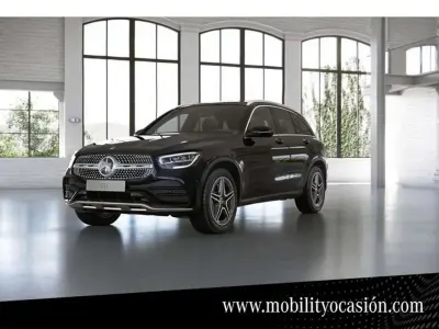 Usado Mercedes GLC220 170 CV (125 kW) 2022 Negro SUV