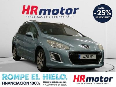 Usado Peugeot 308 SW 121 CV (88 kW) 2011 Azul Familiar