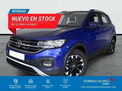 Usado VW T-Cross 95 CV (69 kW) 2022 Azul SUV
