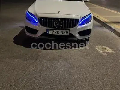 Usado Mercedes C220 170 CV (125 kW) 2015 Blanco Berlina