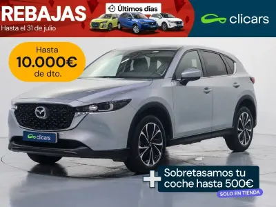 Usado Mazda CX-5 150 CV (110 kW) 2022 Gris SUV