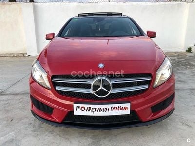 Usado Mercedes A200 AMG 136 CV (100 kW) 2012 Rojo Berlina