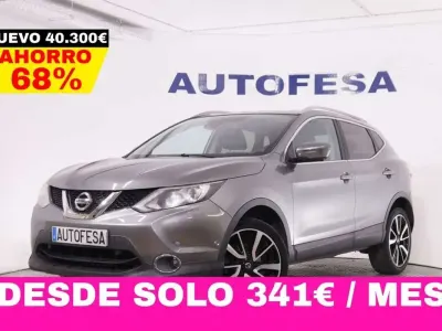 Usado Nissan Qashqai N-Connecta 131 CV (96 kW) 2016 Gris / plata SUV