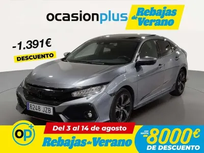 Usado Honda Civic Sport Plus 182 CV (133 kW) 2017 Gris Utilitario