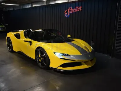 Käytetty Ferrari SF90 1000 HP (735 kW) 2022 Keltainen Avoauto