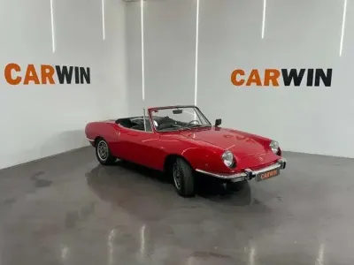 Usado Fiat 850 60 CV (44 kW) 1969 Rojo Descapotable