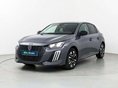 Usado Peugeot 208 Allure 102 CV (75 kW) 2025 Gris Utilitario