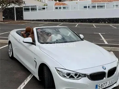 Usado BMW 420 190 CV (139 kW) 2015 Blanco Descapotable