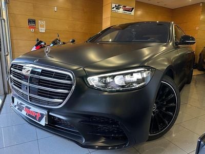 Usado Mercedes S580 503 CV (369 kW) 2022 Negro mate Berlina