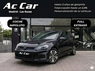 Usado VW Golf VII GTE 204 CV (150 kW) 2018 Negro Utilitario