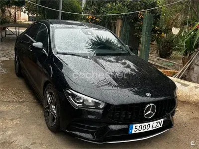 Usado Mercedes CLA180 136 CV (100 kW) 2022 Negro Coupe