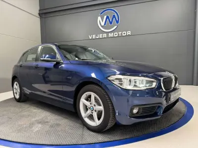 Usado BMW 116 Sport Line 109 CV (80 kW) 2017 Azul Utilitario