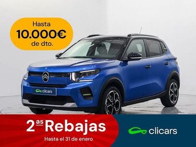 Azul Usado 2025 Citroën e-C3 | 19.490 € (Precio justo)