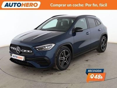 Begagnad Mercedes GLA200 AMG line 150 HK (110 kW) 2020 Blå SUV