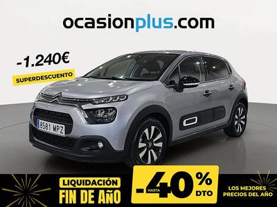 Gris Usado 2024 Citroën C3 PureTech Berlina | 13.650 € (Precio justo)