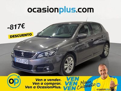 Usado Peugeot 308 Active 110 CV (80 kW) 2021 Gris